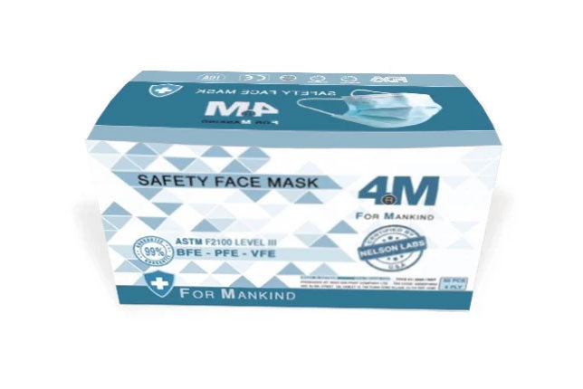 4M Surgical Face Masks / Level 3 (Case of 50 boxes)